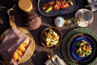 Anantara Tented Camp Kafue River - breakfast