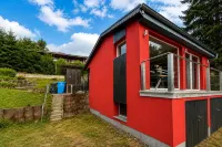 Ski- Und Wanderurlaub im Wald Ferienhaus Adlerblick - Parvekkeita