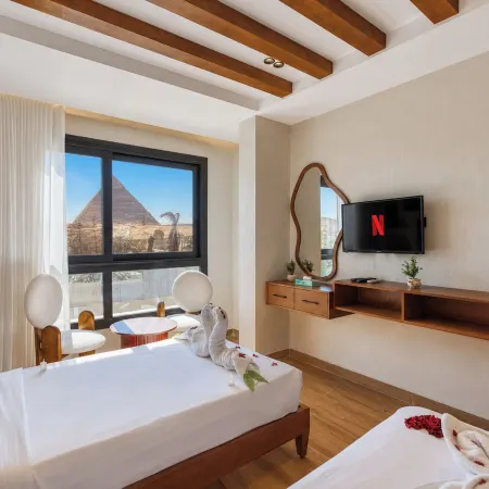 Panorama View Pyramids