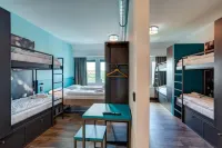 Meininger Hotel München Olympiapark - ที่มีอ่างอาบน้ำ