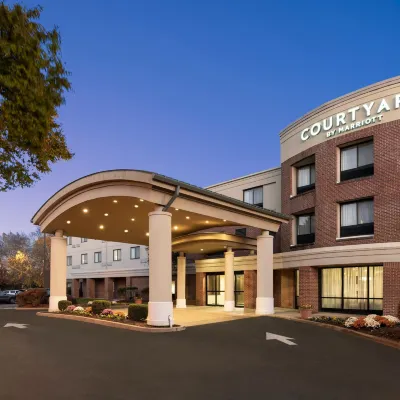 Courtyard Wall at Monmouth Shores Corporate Park Hotels near Manalapan Recreation Center Field #5