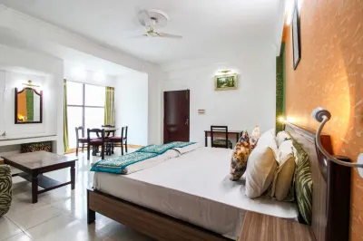Hotel Amber Hotels near Saadatganj park