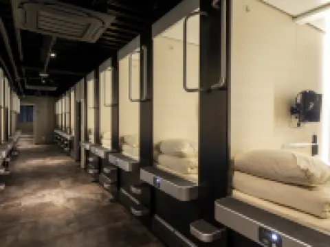 Capsule Hotel Cube Hiroshima Hotels in Hiroshima