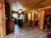 Cute Cabin on Big Pine Lake with a Large Fenced Yard and Lake Access Hotels in Pine County