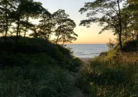 Relax at Redberry House—just blocks from downtown and Lake MI beaches