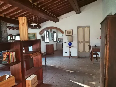 Il Saragio open space in the Tuscan countryside