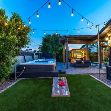 Downtown Gilbert Home with Arcade Room, Steampunk Themed, Swim Spa, Hot Tub