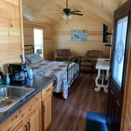 Next to Circle T Cabin 9