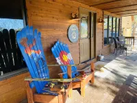 NEW HOT TUB, Game Room, PICKLEBALL COURT, AC, Fireplaces-close To RMNP, downtown