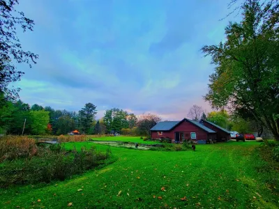 1.5 Miles from Bellaire, 8 from Torch Lake, two ponds and stream 10 acres.