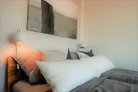 Newly renovated apartment, lake view, directly on the south beach, WLAN & beach chair included