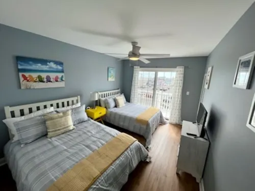 Steps to the Boardwalk and Beach! Perfect for a Family Vacation.