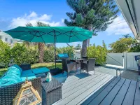 Charming 2Bed Ami  Beach Cottage  1/2 of a Duplex, 3Min Walk to Beach