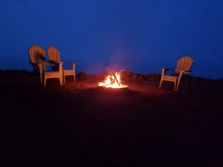 Private beach location