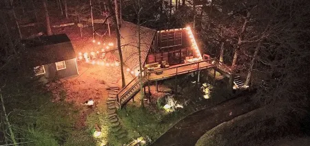 Beaver Lake Black Barn