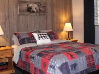 Lazy Bear Lodge on snow/UTV trails and lake Hotels in St. Germain