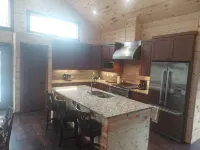 New Northwest Wisconsin Lakefront Cabin.
