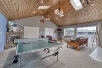 Private Beachfront Home w/ Hot Tub - Walk to Restaurants, Coffee and More!
