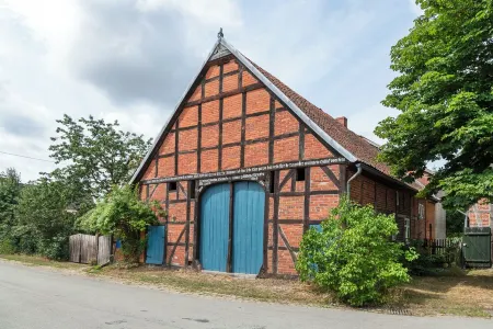 Listed building ensemble in the Rundlingsdorf in Wendland