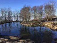 Secluded Mountain House on 12 acres w/ Pond! 20 min to downtown Chattanooga!