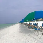 Crystal Beach Condo Destin FL steps to private beach entrance heated pool🏝️☀️⛱️