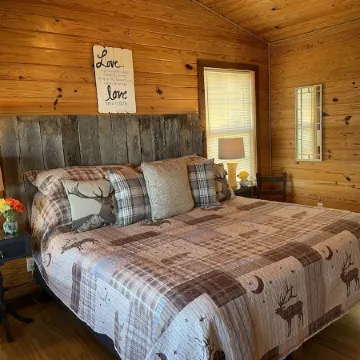 The Overlook Cabin: Breath-taking Views & King Bed