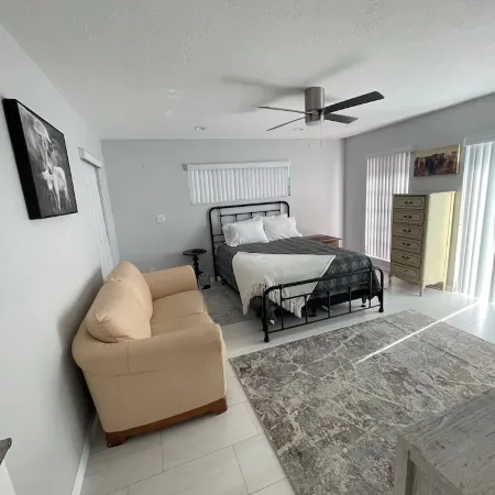 beautiful home on a 3 acre lake with security