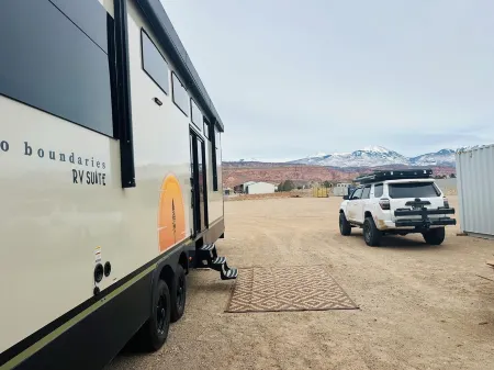 4,000 sq.ft. Jeep Shop Man Cave with Luxury Trailer