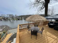 Lakeside Home w/Lake Access, Dock & Water Views!