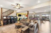 Spacious Lakeview Retreat w/Game Room, Indoor Pool, Expansive Deck & Firepit