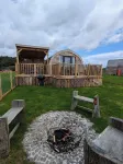 Galloway Steading Luxury Glamping Pods فنادق في نيوتون ستيوارت