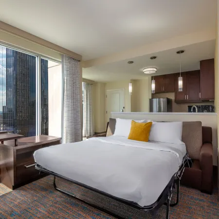 Residence Inn Charlotte City Center Отели рядом с достопримечательностью «Банк оф Америка Стадиум»