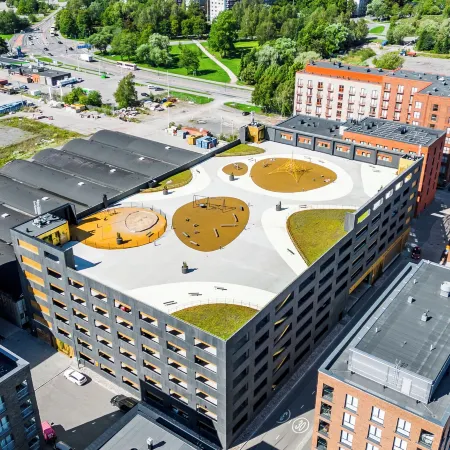 Hiisi Homes Turku Herttuankulma Отели рядом с достопримечательностью «Арена «Гатораде Центер»»