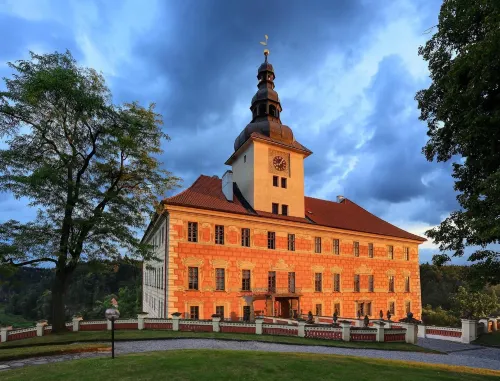 Penzion Černická Obora Hotel di Sudomerice u Bechyne