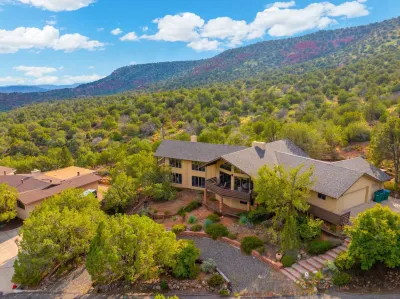 Red Rock Vista | Incredible Views, Hot Tub, Pool Table, Decks, Trail Hotels near Chapel of the Holy Cross