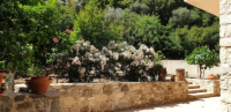 Chaihoutes Stone Villa into Olive Farm in Zia