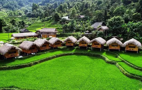 Hoang Su Phi Lodge Hotels in Ban Luoc