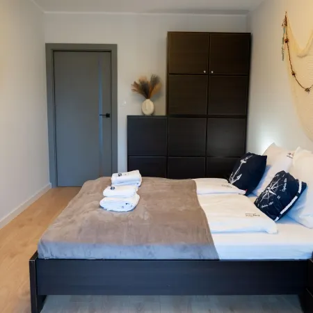 Comfortable apartment near the river, Dziwnow