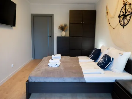 Comfortable apartment near the river, Dziwnow