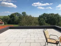 2 room loft apartment with large roof terrace