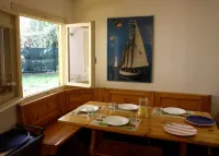 Semi-detached villa with garden