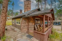 Historic Forested Cabin with Great Mountain Views