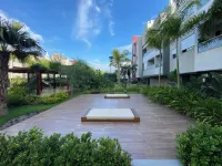 Lindo Apto em Condo Clube em Frente ao mar do Campeche Hotel a 