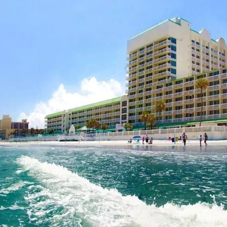 Daytona Beach Ocean View Cozy 11th FL Studio - Pool Open