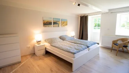 Holiday home with a large garden