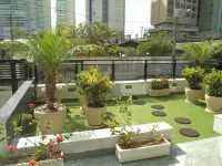 Beautiful Apartment. Asturias-Guarujá, with Balcony and Free Wi-Fi, 150 m from the Beach.