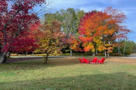 Trout Lake-Summer/Fall/Winter- UP near Mackinaw City/Beautiful Landmarks