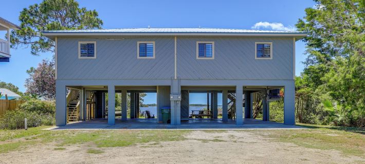 Waterfront Cedar Key Duplex Home: Grill & Dock! Hotels in Levy County