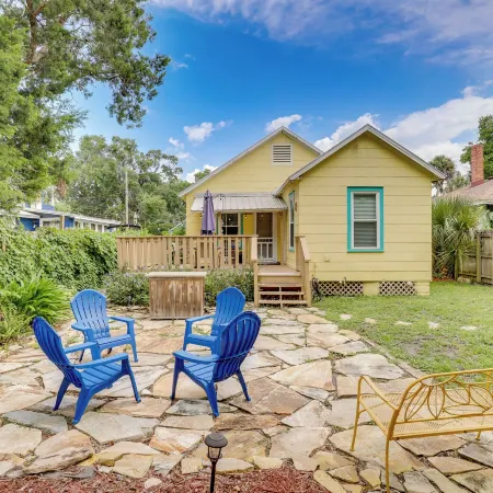 Pet-Friendly St Augustine Home Steps to Downtown!