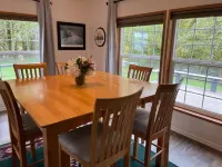 A Cozy 2-bedroom cabin with awesome private Sol Duc River's waterfront